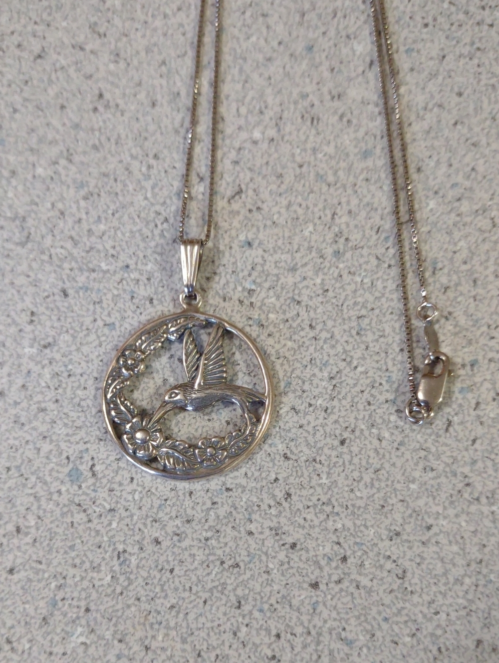 Lower Price!*Sterling Hummingbird